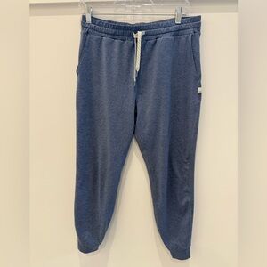 Vuori Performance Dark Heather Blue Joggers